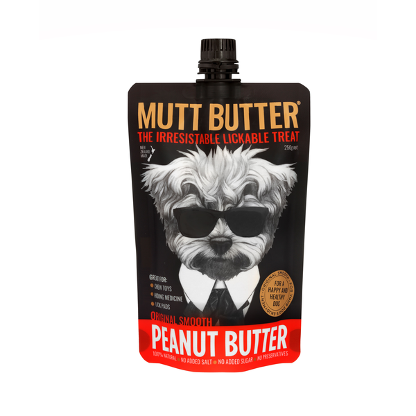 Mutt Butter Peanut Butter Original - Squeezy Pouch