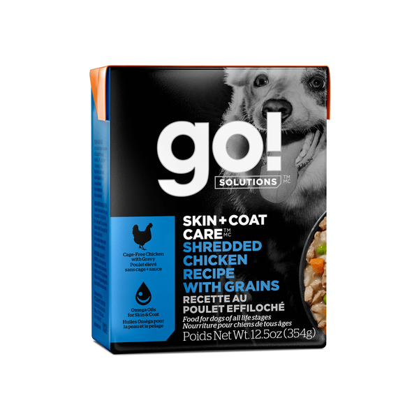 Skin & Coat Care Shredded Chicken Wet Dog Food