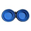 Collapsible Silicone Double Travel Bowl