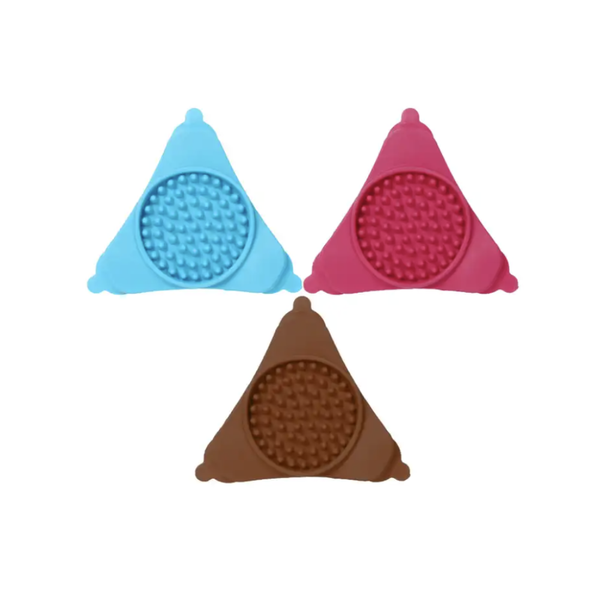 Triangular Lick Mat