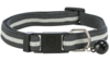 Trixie Cat Collar - Elastic with Stripe (Assorted Colours)