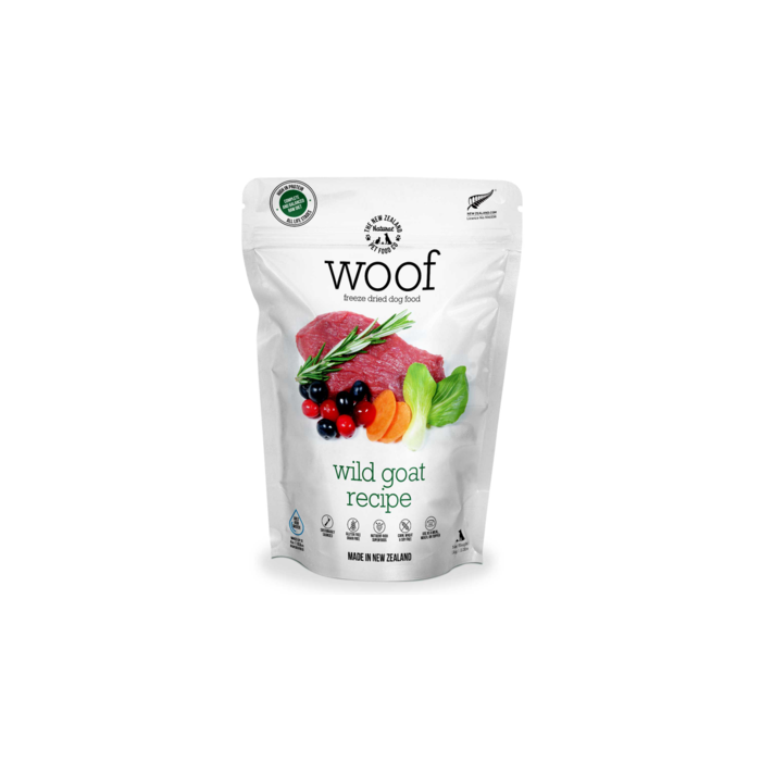 Woof Wild Goat Freeze Dried Dog Food