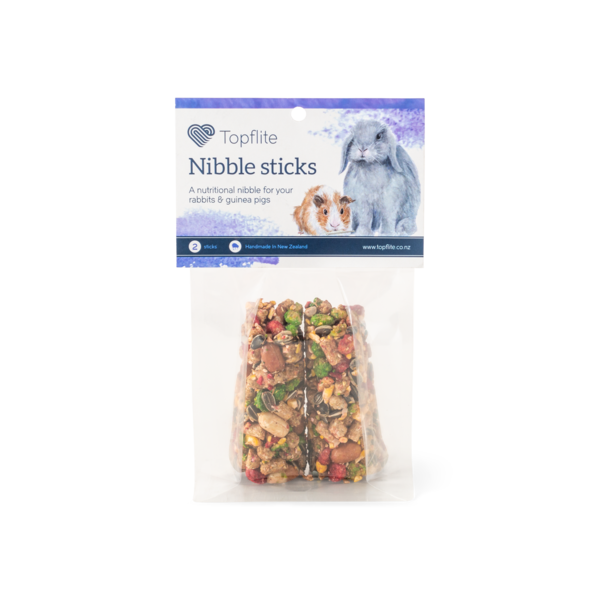 Rabbit & Guinea Pig Nibble Sticks - Twin Pack