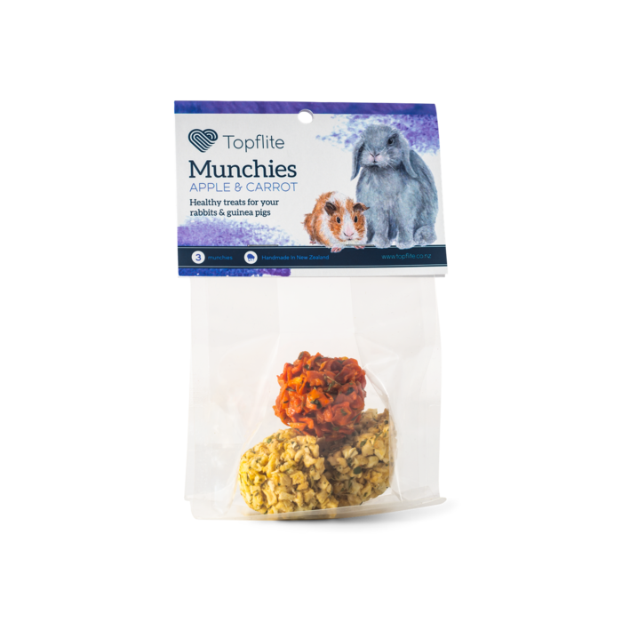 Rabbit & Guinea Pig Munchies - Apple & Carrot