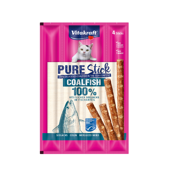 Pure Stick Coalfish Cat Treats 20g