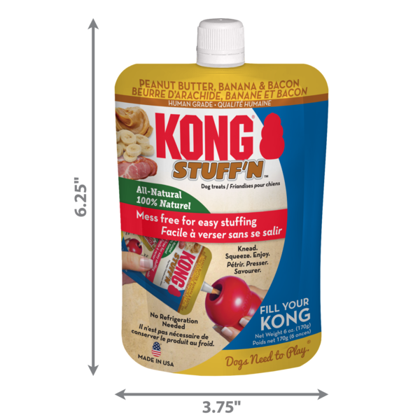 KONG Stuff'N All Natural Peanut Butter & Banana 6 oz