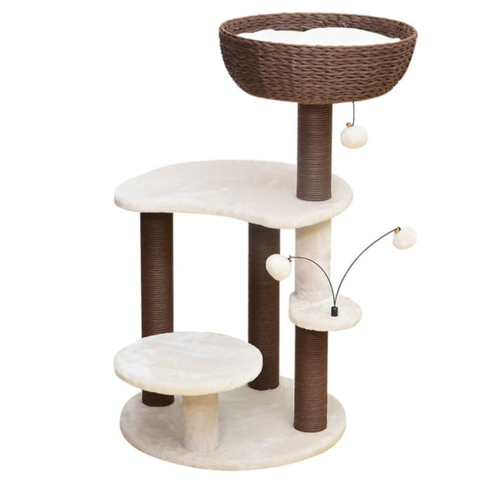 Quartz Cat Scratcher Tower