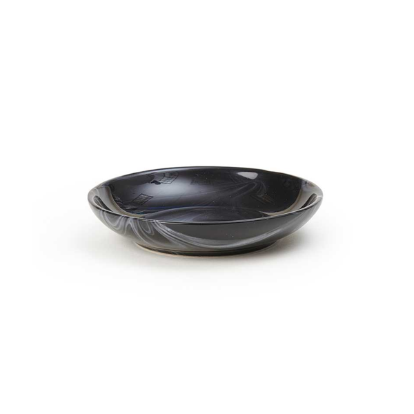 Black Marble Saucer