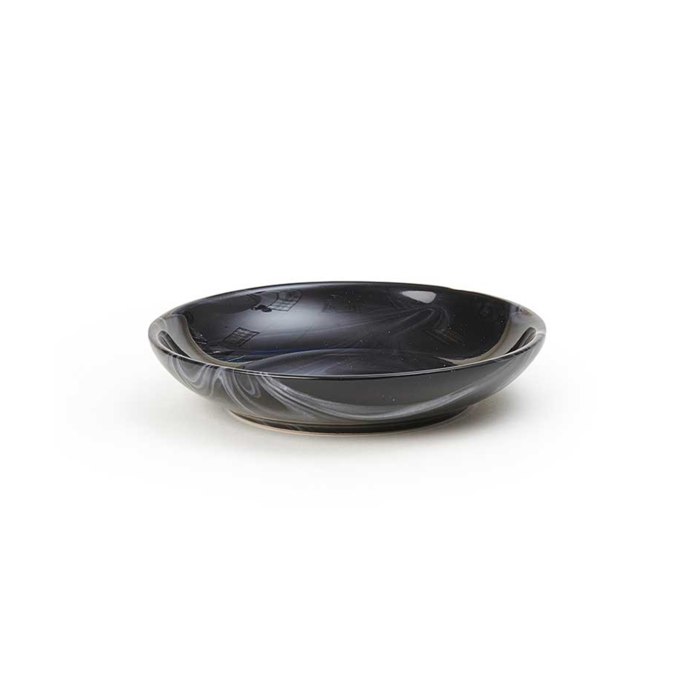 Black Marble Saucer