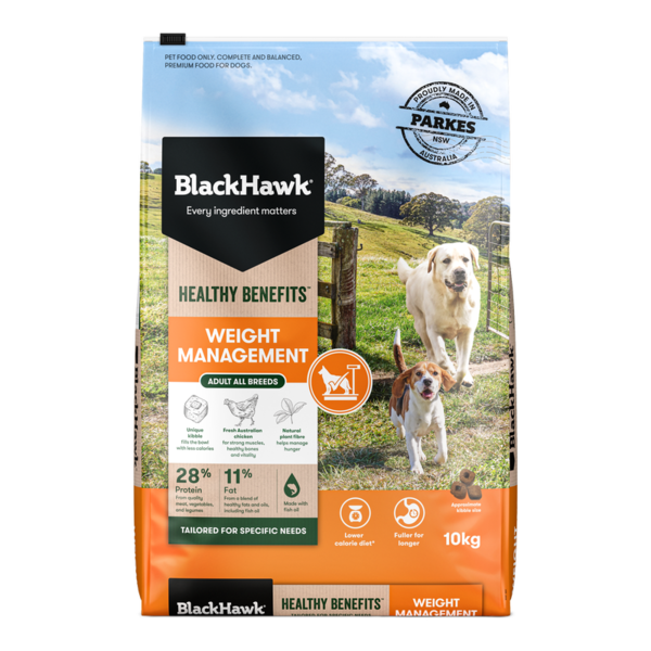 Black Hawk Dog Healthy Benefits Weight Management Dry Food