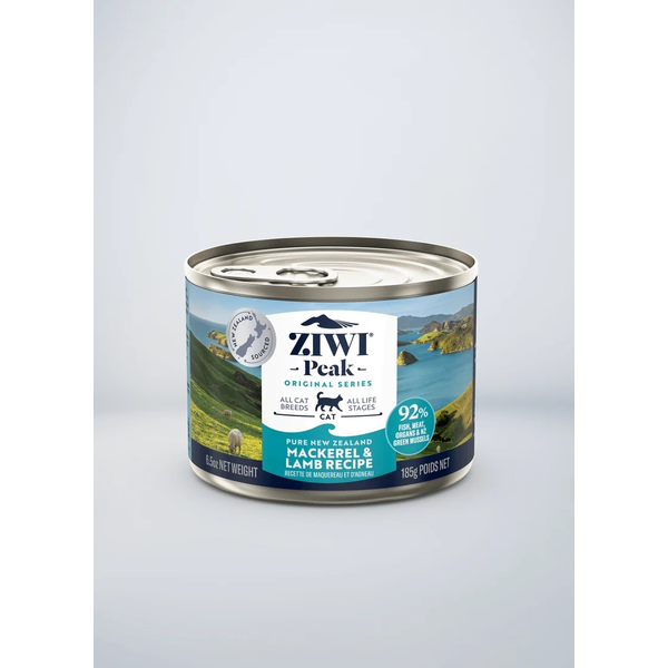 Canned Mackerel & Lamb Cat Food 185g