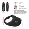 Retractable Leash- Black