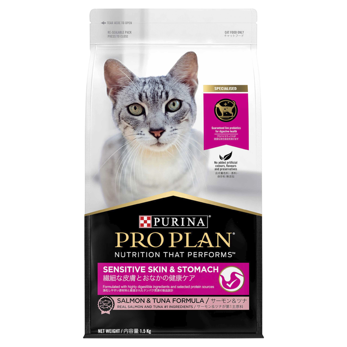 ProPlan Cat Sensitive Skin & Stomach Salmon & Tuna