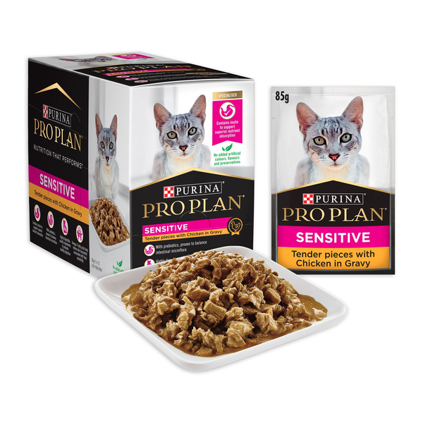ProPlan Adult Cat Sensitive Chicken Wet Food