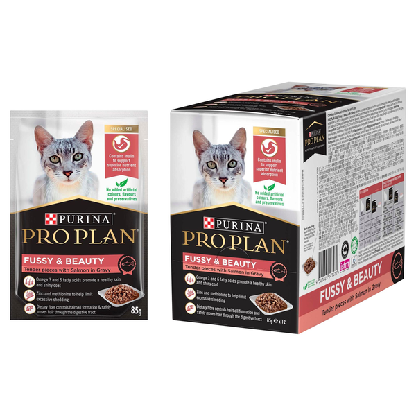ProPlan Adult Cat Fussy & Beauty Wet Food
