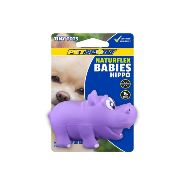 NaturFlex Tiny Tots Hippo 9cm