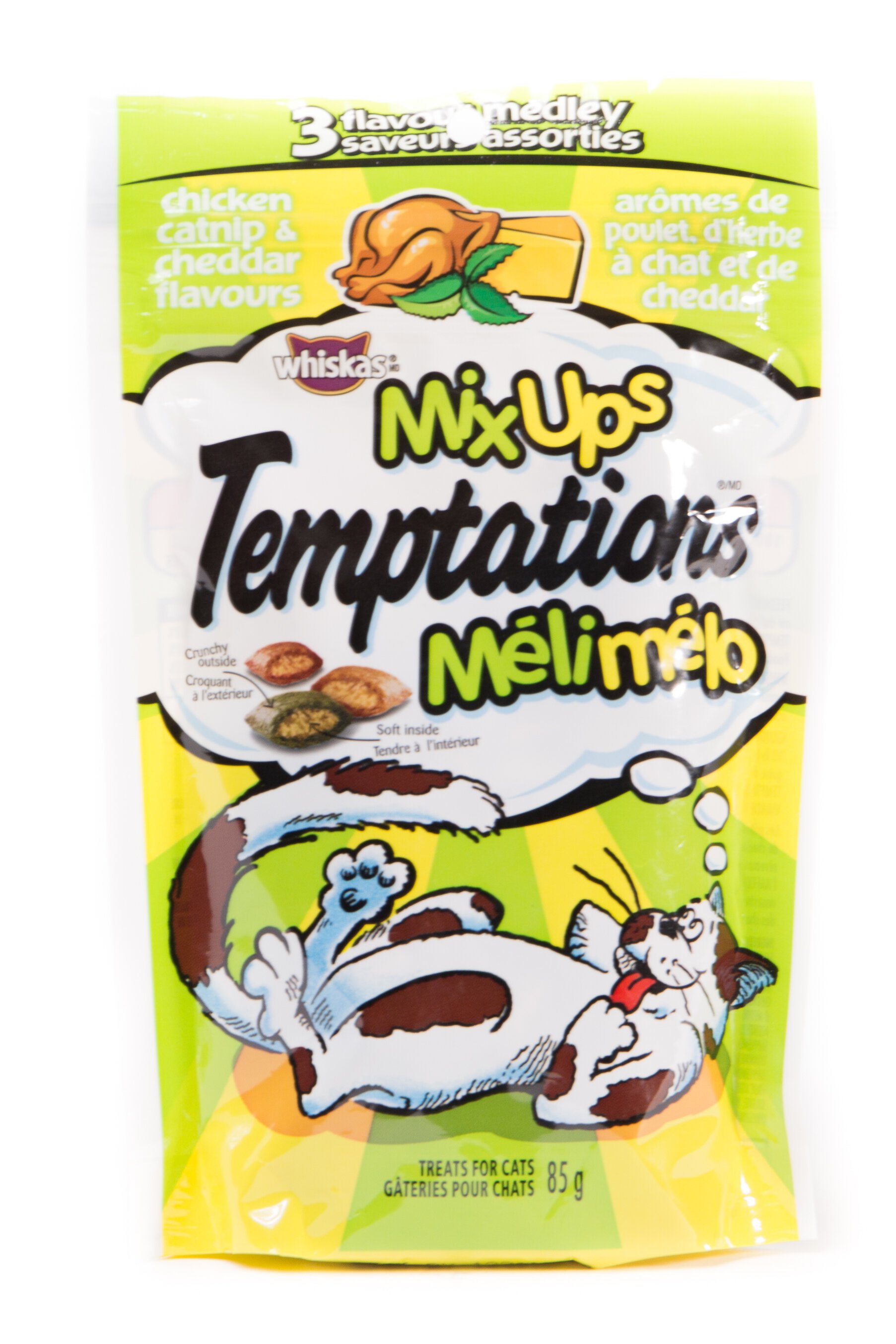 Whiskas Temptations Mixups Catnip CatFoodTreats Pet Shop