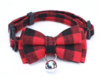 British Plaid Cat Collar 