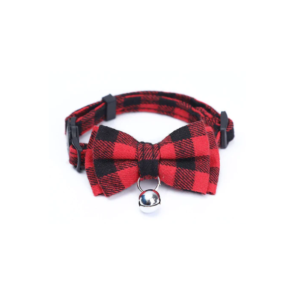 British Plaid Cat Collar 