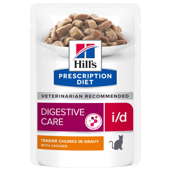 Hill's Prescription Diet Feline i/d Chicken Pouch