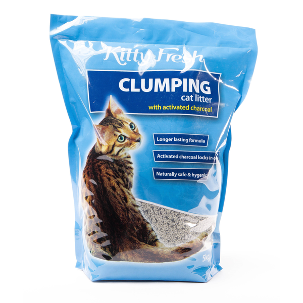 Kitty Fresh Activated Charcoal Clumping Cat Litter