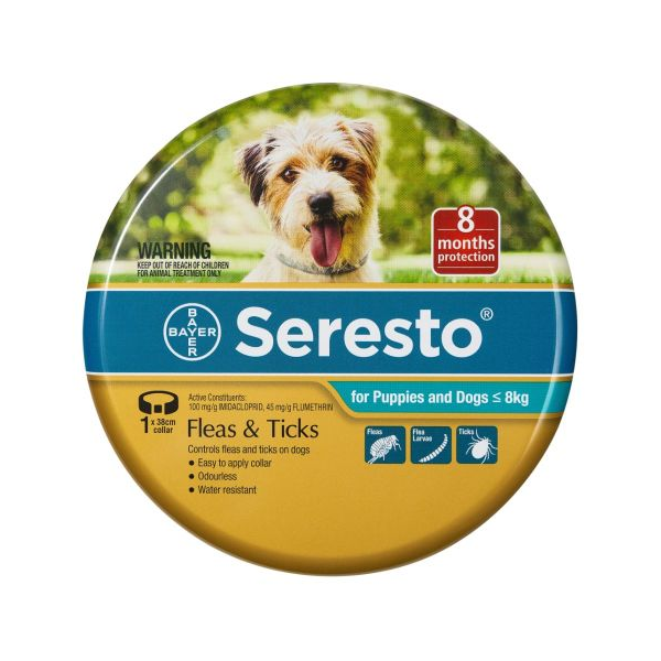 Seresto Flea Collar Puppy- Dog Under 8kg