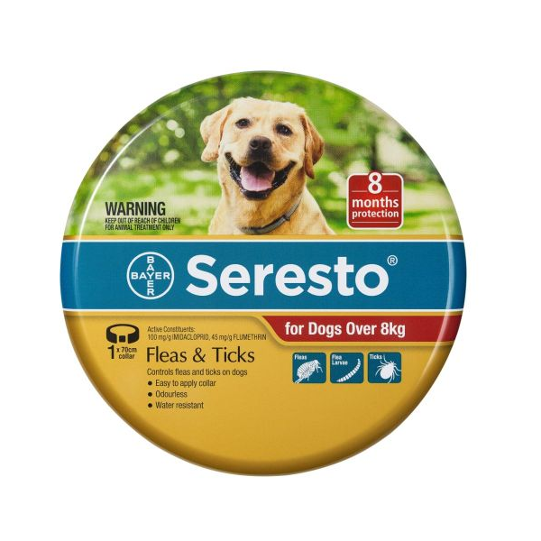 Seresto Flea Collar Dog Over 8kg