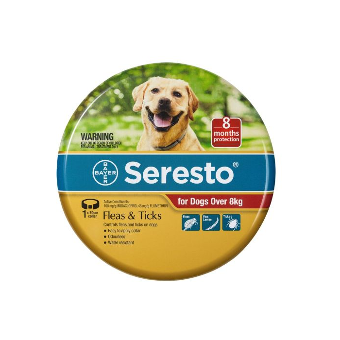 Seresto Flea Collar Dog Over 8kg