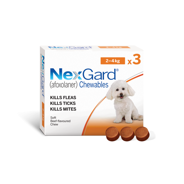 Nexgard Dog Very Small 2-4kg