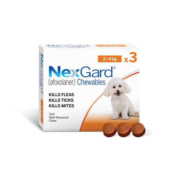 Nexgard Dog Very Small 2-4kg