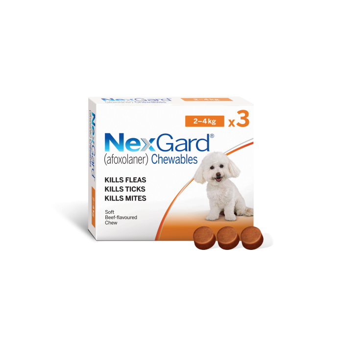 Nexgard Dog Very Small 2-4kg