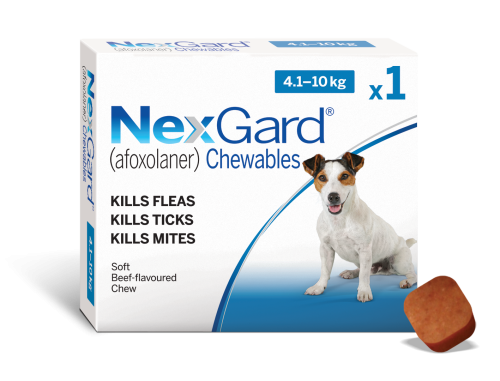 Dog worming tablets best sale nexgard