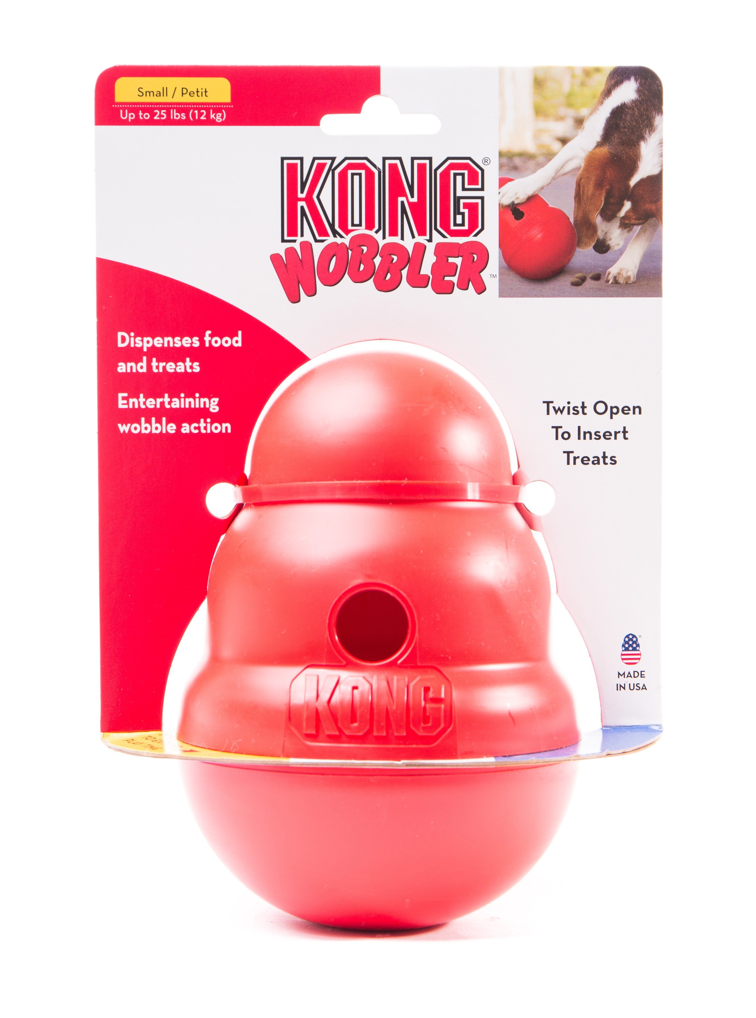 Kong Wobbler Small - Dog-Toys-Chew : Pet Shop Auckland –  - Kong