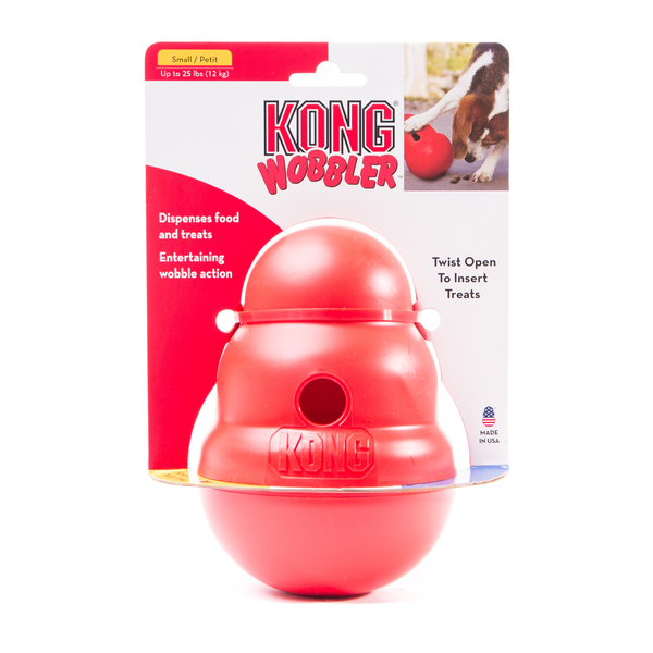 Kong Wobbler Small - Dog-Toys-Chew : Pet Shop Auckland –  - Kong