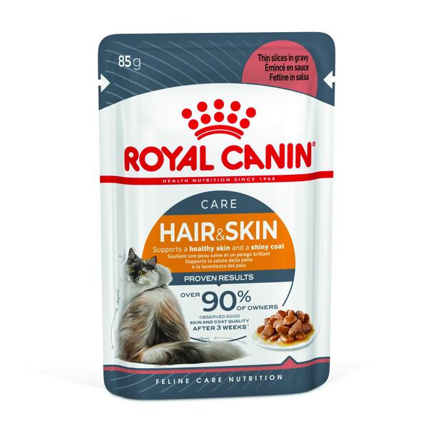 R/C Cat Hair and Skin Gravy 85g
