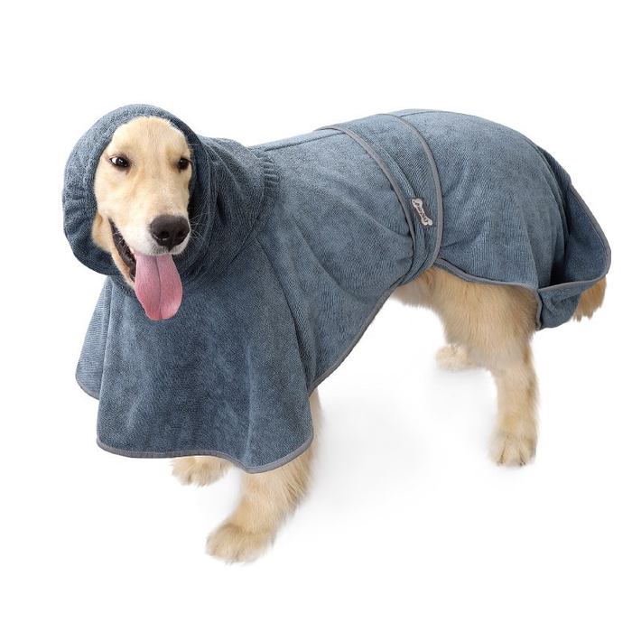Microfibre Dog Bathrobe Towel