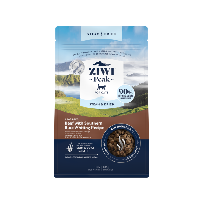 Ziwi Peak Steam & Dried Cat - Beef