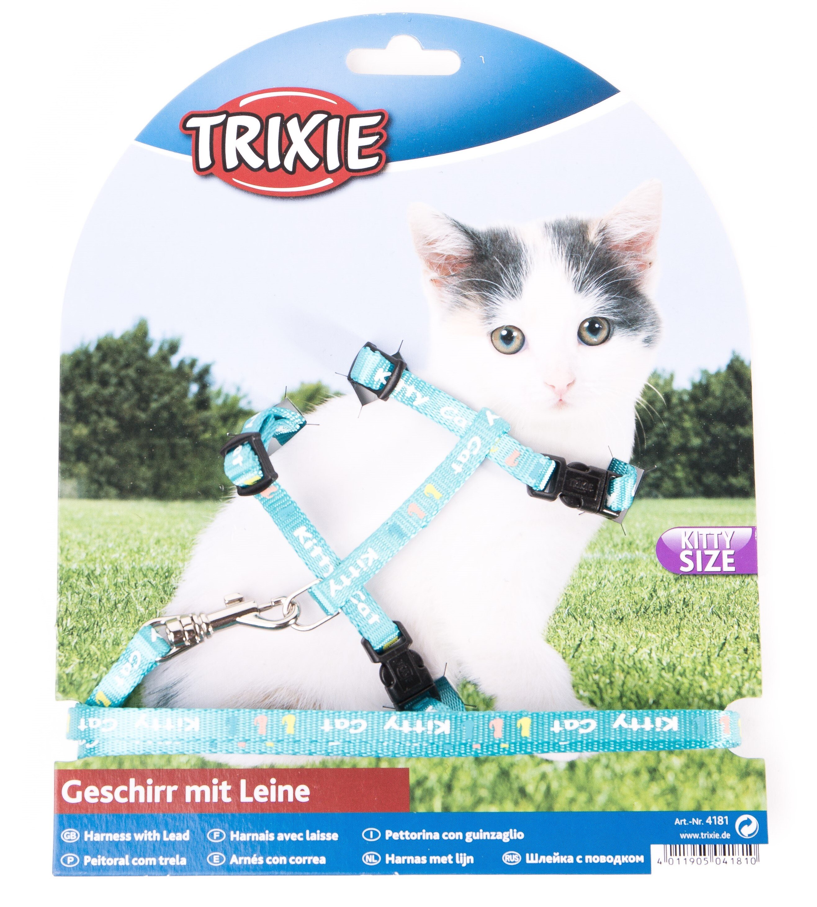 Trixie Kitten Harness & Lead Kitty Cat CatCollars, Leads & Harnesses