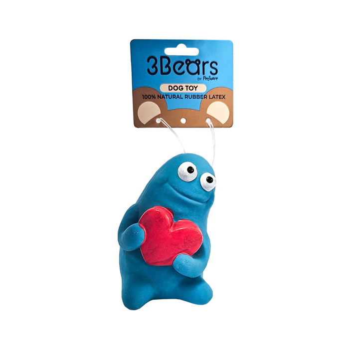 3Bears Latex Q Brothers Blue 10cm