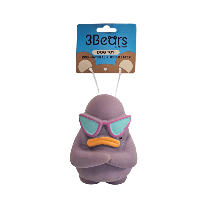 3Bears Latex Q Brothers Purple 6.5cm