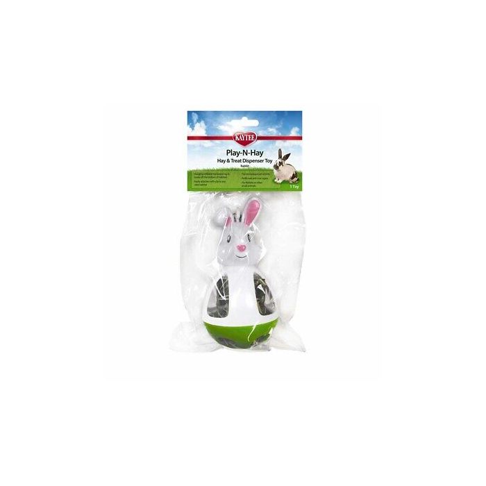 KT Play & Hay Dispenser- Rabbit