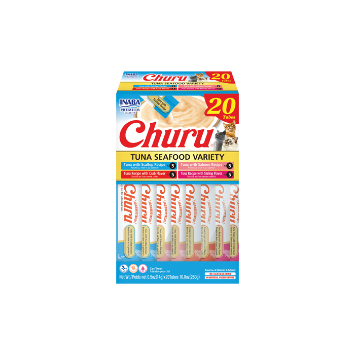 Inaba Churu Tuna Seafood Variety Box