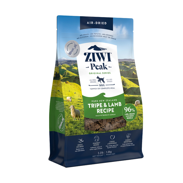 Air-Dried Tripe & Lamb Dog Food