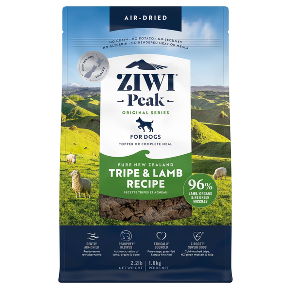 Tripe & Lamb Air-Dried Dog Food