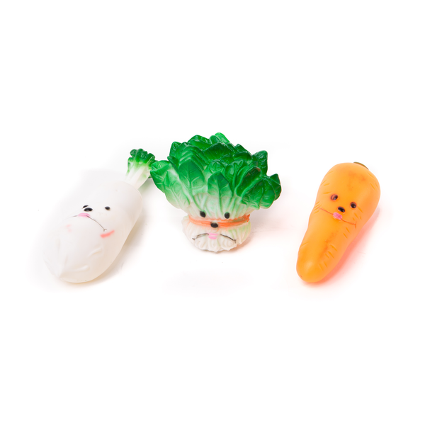 Squeaky Vegetable Toy