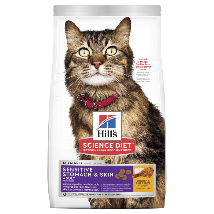 Science Diet Adult Cat Sensitive Stomach & Skin