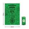 Plant-based Poop Bag Rolls 15x4