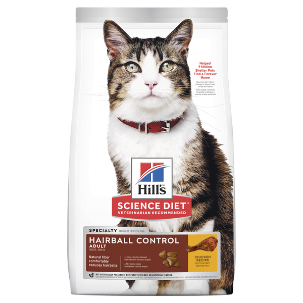 Science Diet Feline Adult Hairball Control 
