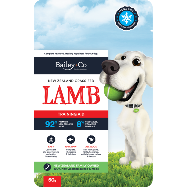 Bailey+Co Freeze Dried Training Aid - Lamb 