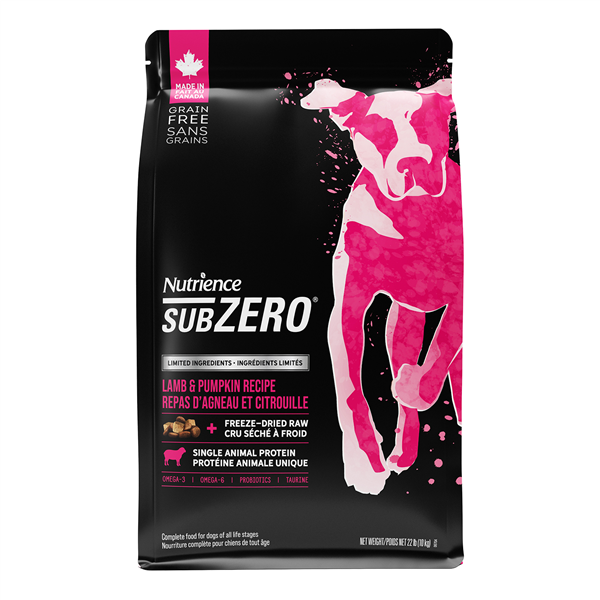 Nutrience Dog Sub Zero LID Lamb & Pumpkin